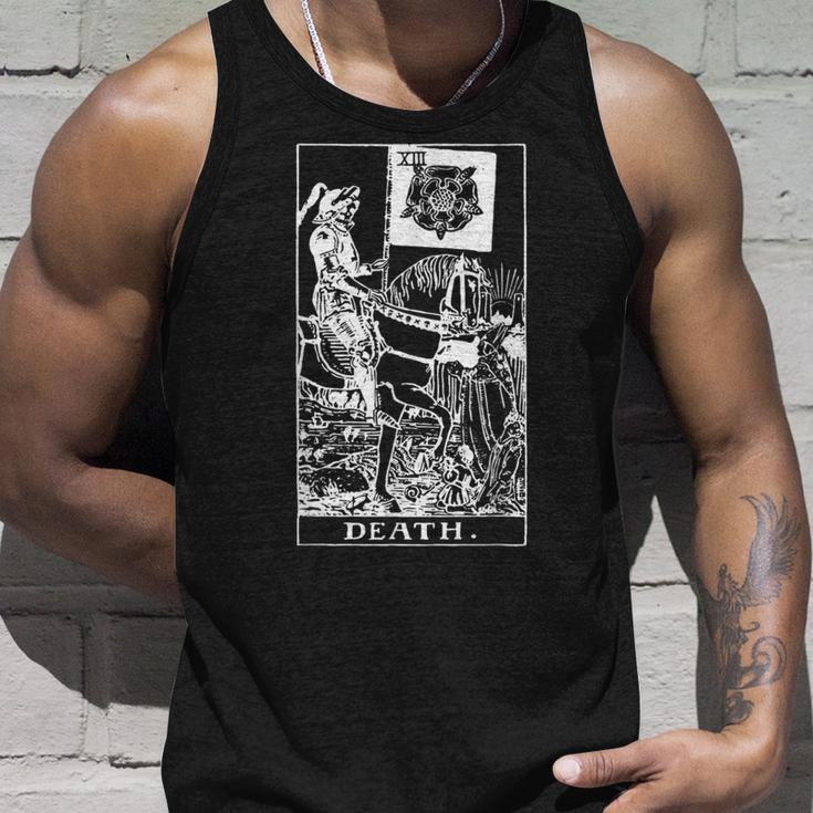 デスタロットカードtシャツトラディショナルデザイン タンクトップ 彼への贈り物