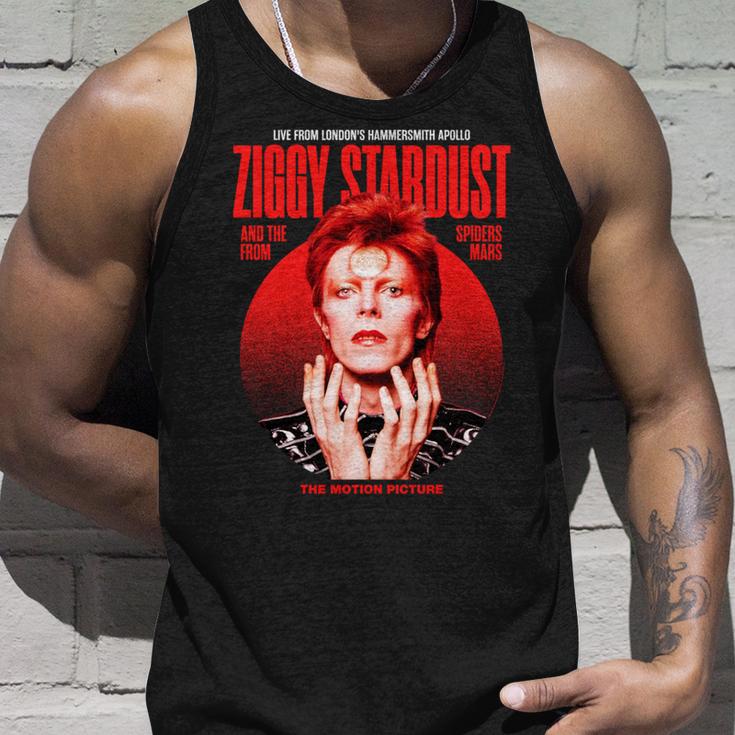 デヴィッド・ボウイ ジギー スターダスト モーションピクチャー カラー スキタ写真 長袖tシャツ タンクトップ 彼への贈り物