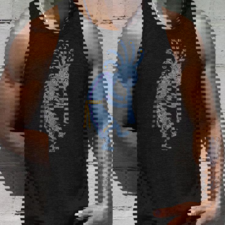 ネイティブアメリカン プエブロ カチナ スピリット ココペリ 3 タンクトップ 彼への贈り物