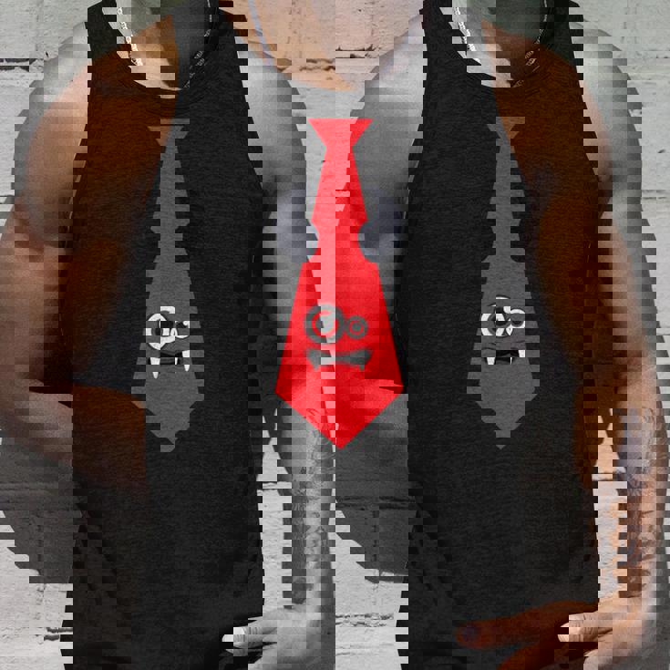 ハロウィン ネクタイ 漫画 モンスター 赤 面白い タンクトップ 彼への贈り物