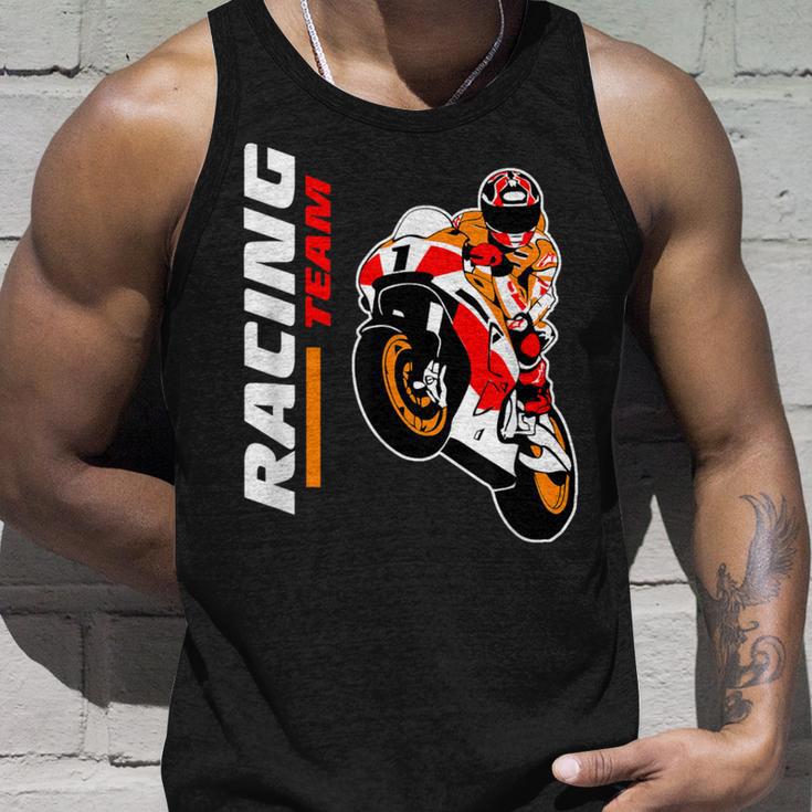 バイクレース Motorcycle Racing タンクトップ 彼への贈り物