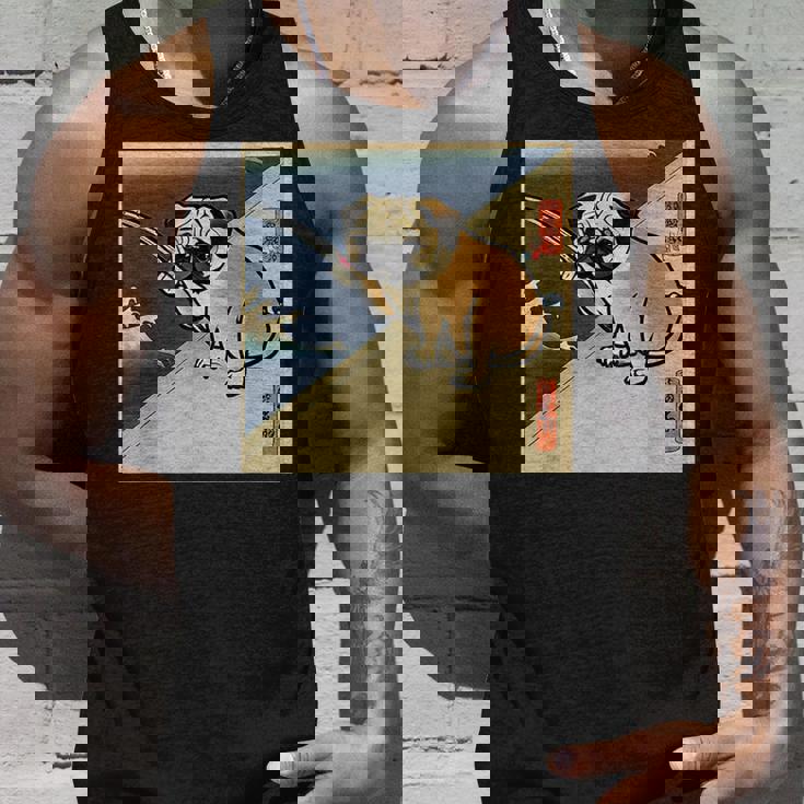 パグ 犬 面白いtシャツ イヌ 釣り メンズ おもしろ 面白い 服 おもしろグッズ 文字tシャツ ネタ 海釣り 川釣り タンクトップ 彼への贈り物