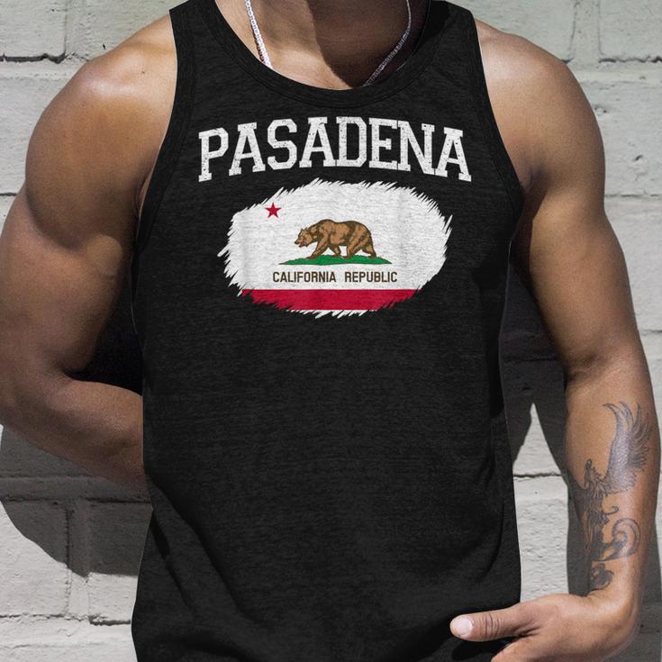 パサデナ カリフォルニア州旗 ビンテージ Usa スポーツ メンズ レディース タンクトップ 彼への贈り物