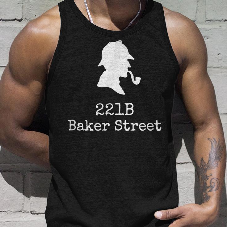 ブック愛好家 221B ベイカーストリート 探偵シャーロック・ホームズ タンクトップ 彼への贈り物