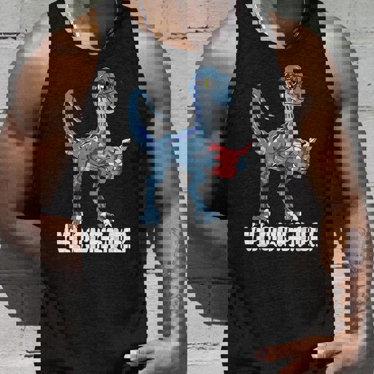 ベロシアダー ベロキラプトル 恐竜 読書 本好き タンクトップ 彼への贈り物