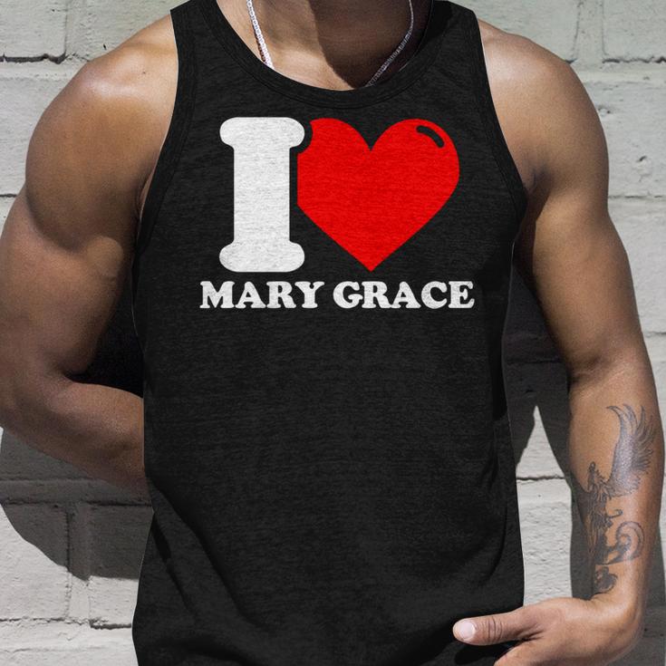 メアリー・グレースという名前が大好きです 長袖tシャツ タンクトップ 彼への贈り物