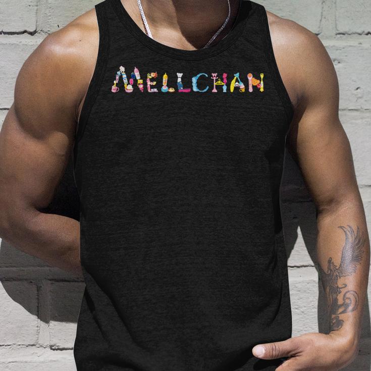 メルちゃん モチーフグラフィック 〜Mellchan ＆ Mellchan〜 タンクトップ 彼への贈り物