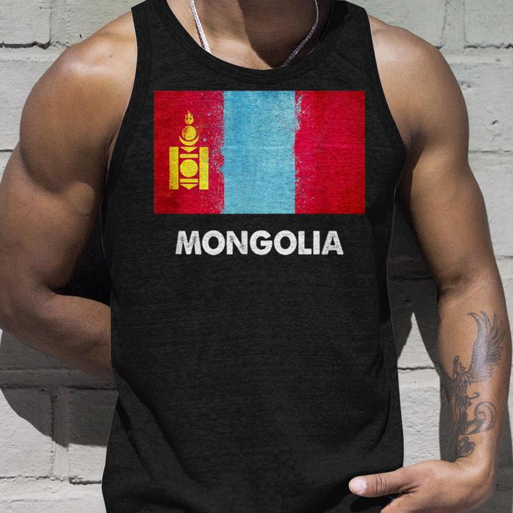 モンゴル国旗tシャツ タンクトップ 彼への贈り物