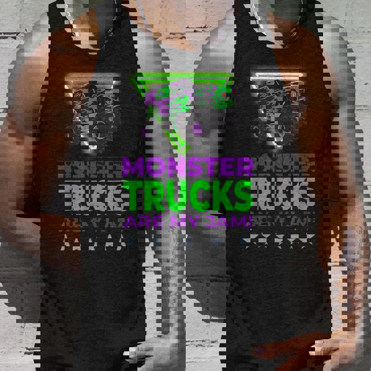 モンスタートラックは私のジャムです タンクトップ 彼への贈り物