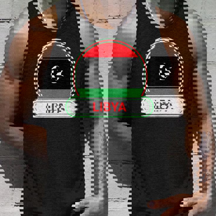 リビア国バッジ リビア国旗 タンクトップ 彼への贈り物