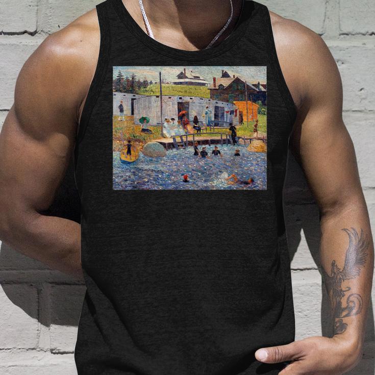 ルノワール 面白いtシャツ アート 絵画 メンズ レディース 面白い 服 美術 おもしろ タンクトップ 彼への贈り物