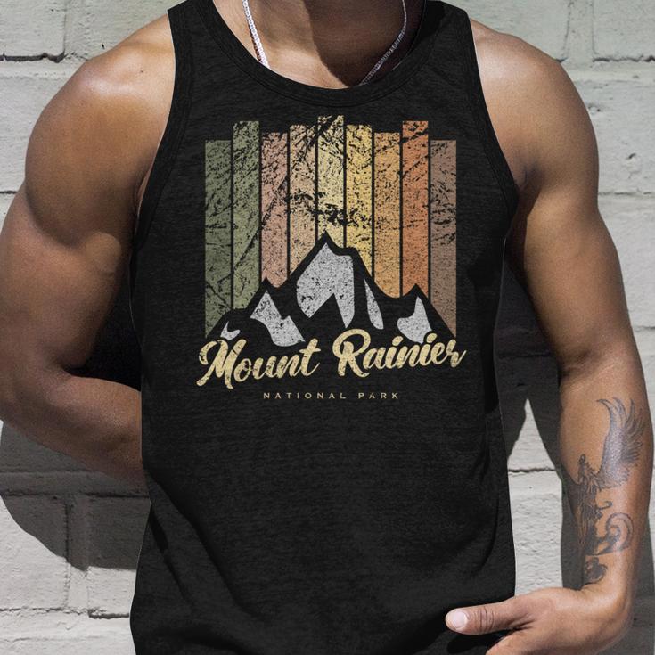レトロマウントレーニア国立公園 Usヴィンテージマウントレーニア山 長袖tシャツ タンクトップ 彼への贈り物