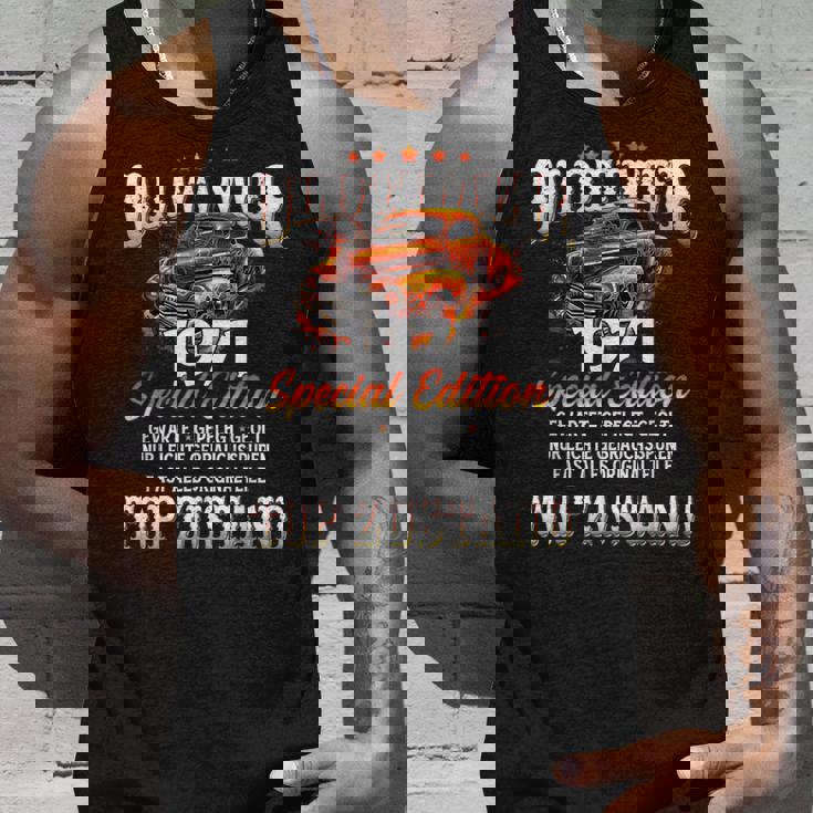 ヴィンテージカー 1971 年 55 歳の誕生日 1971 年のクラシックカー タンクトップ 彼への贈り物