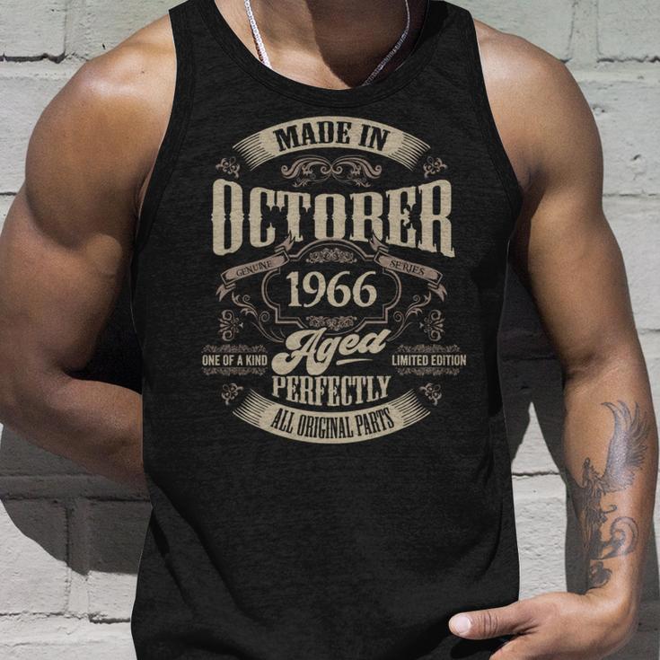 ヴィンテージ還暦伝説 1966年10月 60歳の贈り物 長袖tシャツ タンクトップ 彼への贈り物