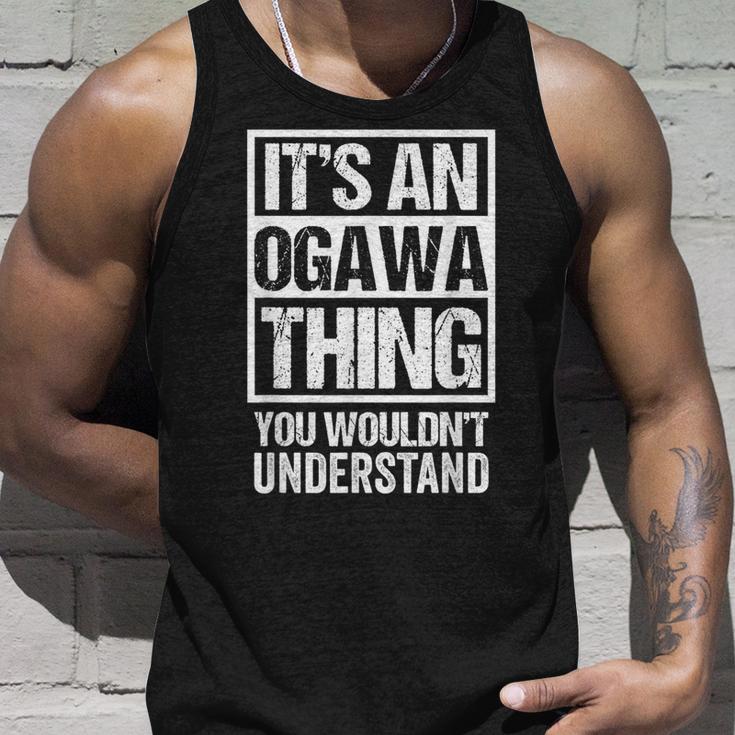 小川苗字名字 An Ogawa Thing You Wouldn't Understand Family Name タンクトップ 彼への贈り物