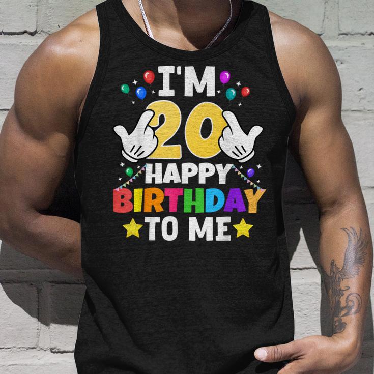 私は20歳です。お誕生日おめでとう、面白い20歳の誕生日 タンクトップ 彼への贈り物