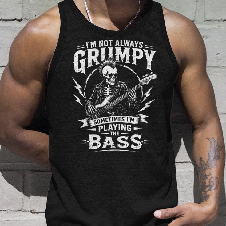 私はいつも不機嫌じゃない 時々ベースベーシストを弾く 長袖tシャツ タンクトップ 彼への贈り物