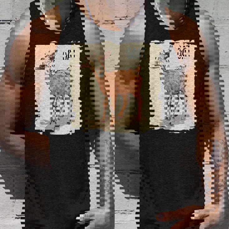 素敵な若いヤギの動物服。 タンクトップ 彼への贈り物