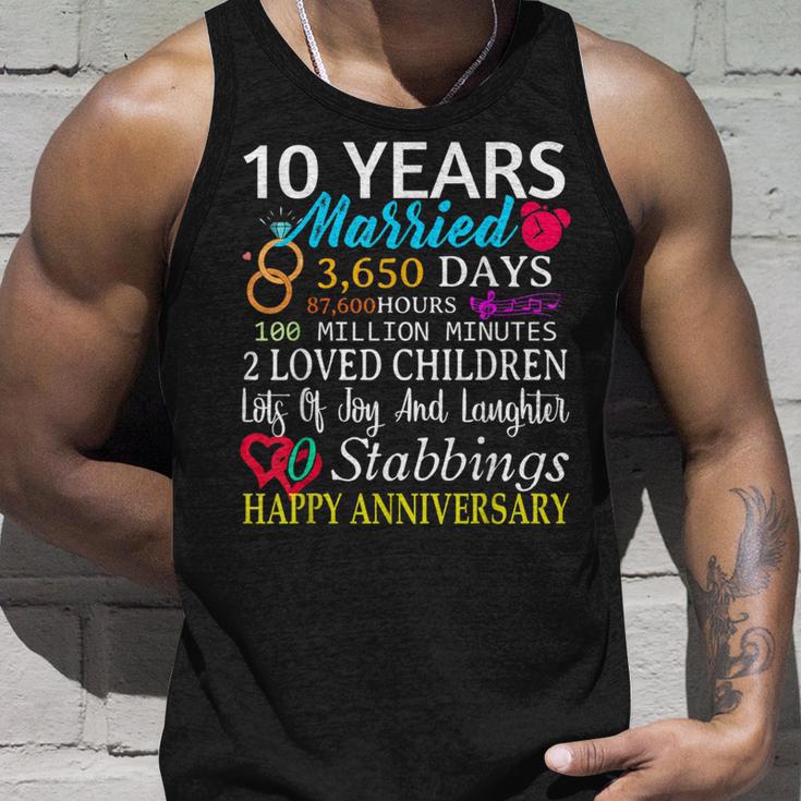 結婚10周年記念ギフト 結婚10周年 タンクトップ 彼への贈り物