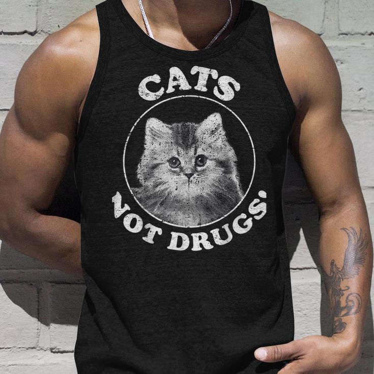 薬物ではなく猫 タンクトップ 彼への贈り物