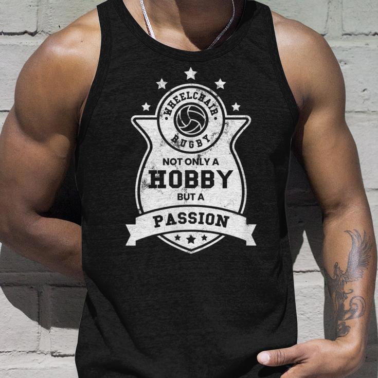 車椅子ラグビーtシャツ 情熱障害 スポーツギフト タンクトップ 彼への贈り物