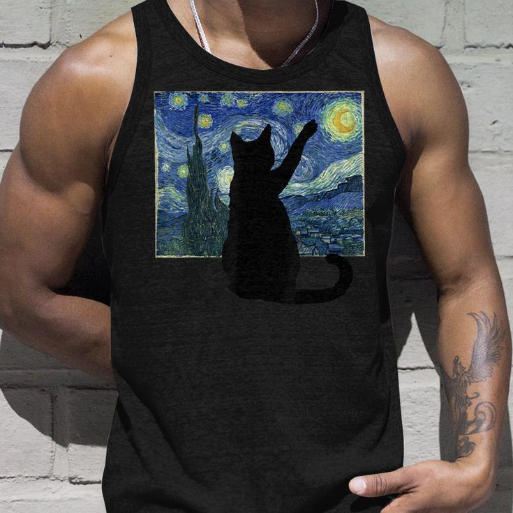 黒猫 星月夜 タンクトップ 彼への贈り物