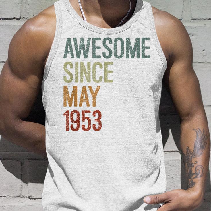 1953年5月以来素晴らしい誕生日。面白いレトロ。 タンクトップ 彼への贈り物