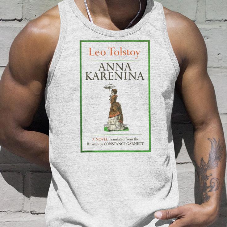 Anna Karenina Leo Tolstoy ヴィンテージブックカバー タンクトップ 彼への贈り物