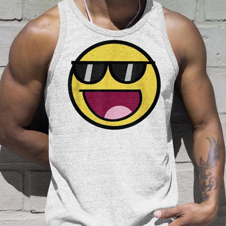 Cool Epic Face サングラス グラフィック シェード ファニー ミーム タンクトップ 彼への贈り物