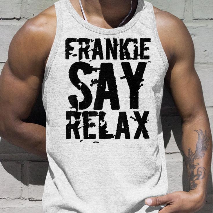 Frankieay Relax 太字フォントシャツ タンクトップ 彼への贈り物