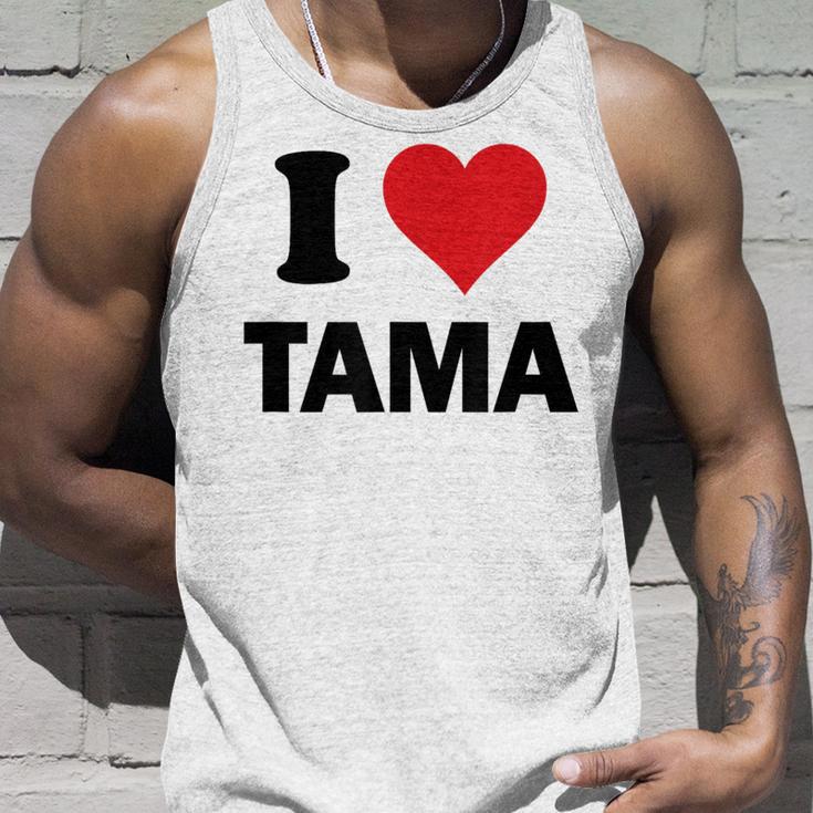 I Heart Tama Japan Love 日本土産 タンクトップ 彼への贈り物
