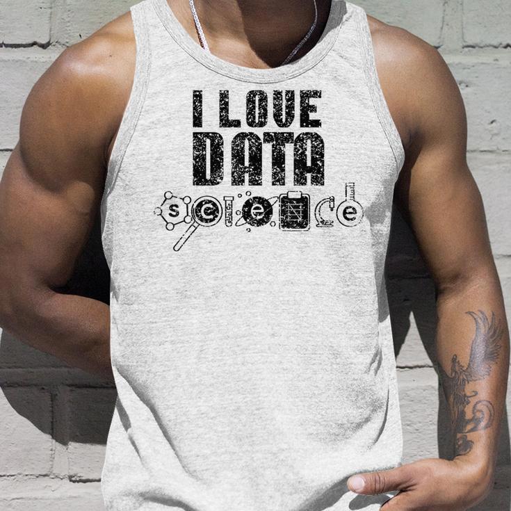 I Love Datacience Analytics アナリストサイエンティスト タンクトップ 彼への贈り物