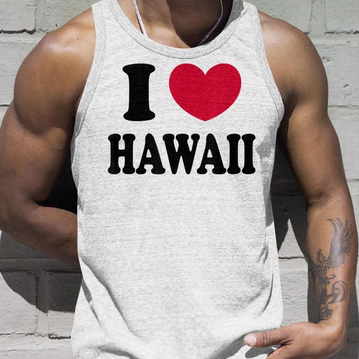 I Love Hawaii ハワイが大好き タンクトップ 彼への贈り物