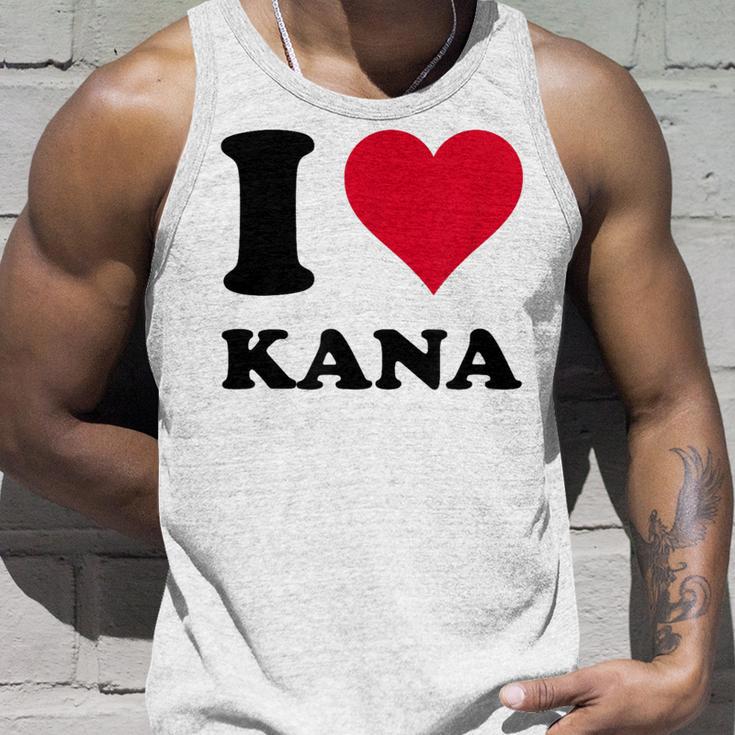 I Love Kana タンクトップ 彼への贈り物
