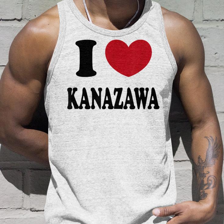 I Love Kanazawa アイ・ラブ・金沢 タンクトップ 彼への贈り物