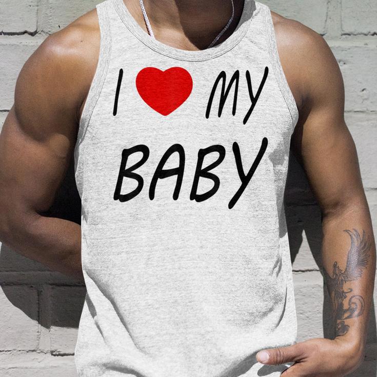 I Love My Baby ブラック タンクトップ 彼への贈り物