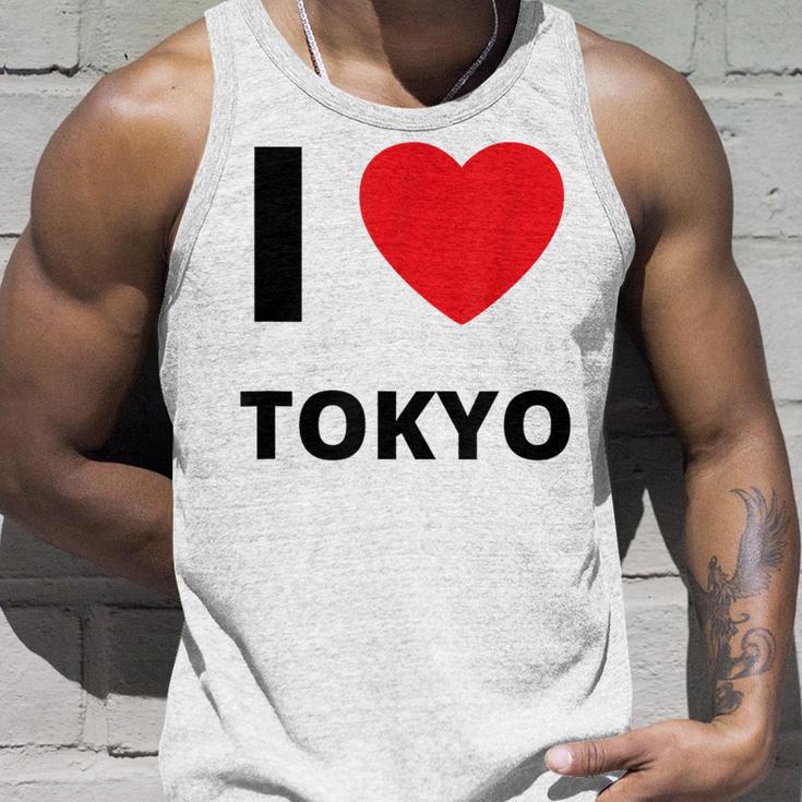 I Love Tokyo Travel Tourist タンクトップ 彼への贈り物