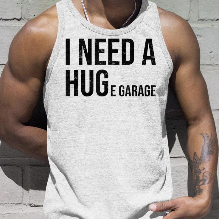 I Need A Huge Garage 面白い 車 バイク 整備士 工房 引用 タンクトップ 彼への贈り物