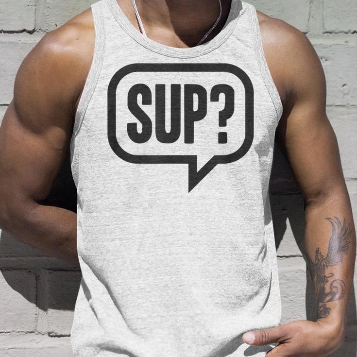 Sup どうしたの？ワザップワサップ What's Up タンクトップ 彼への贈り物