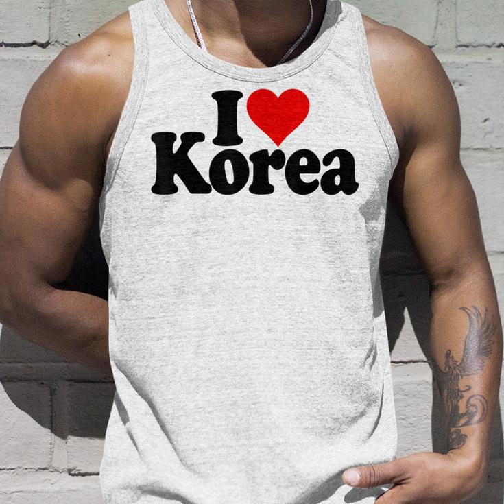アイラブハートコリア韓国カルチャー タンクトップ 彼への贈り物