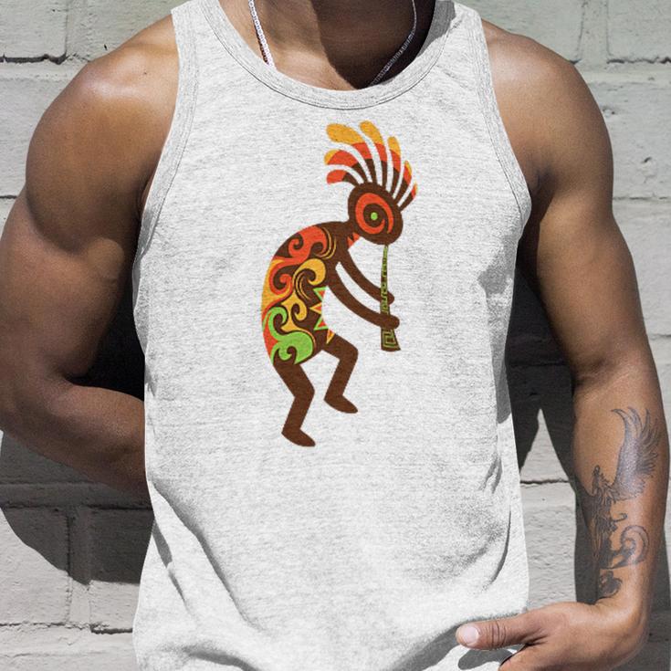 ココペリネイティブアメリカンtシャツ スモールプリント タンクトップ 彼への贈り物