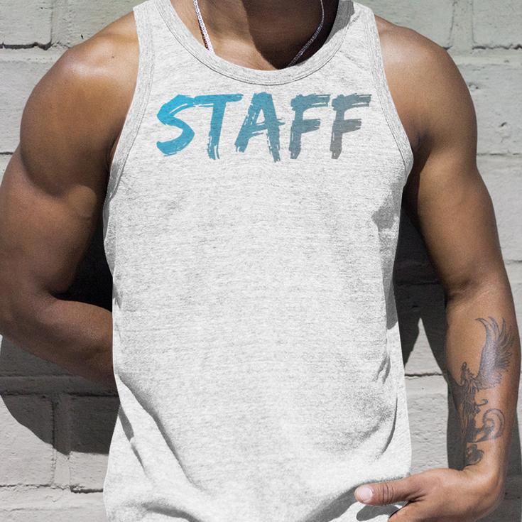 スタッフバックプリントデザインtシャツ イベントスタッフ用 タンクトップ 彼への贈り物
