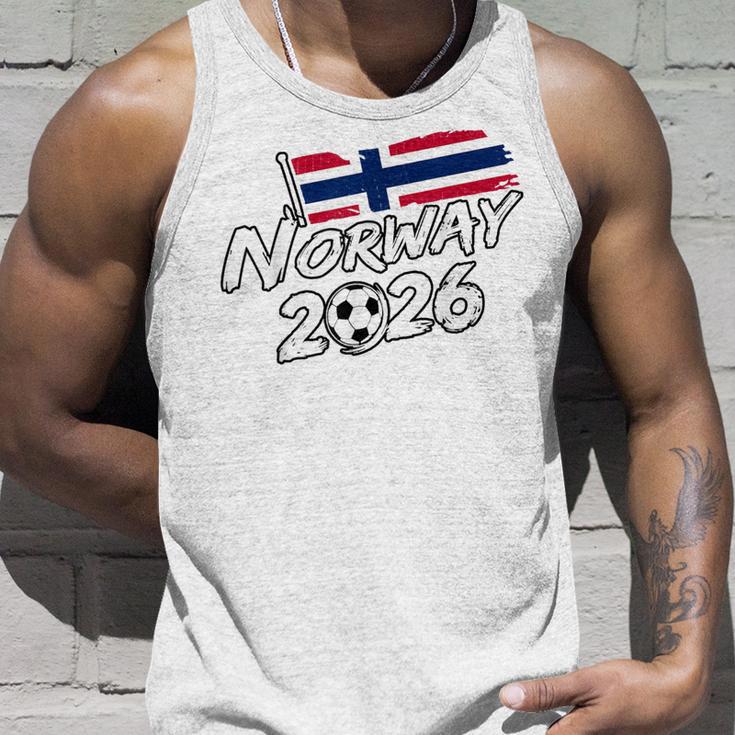 ノルウェー サッカー フットボール 試合 プレーヤー ファン ノルウェー国旗 タンクトップ 彼への贈り物