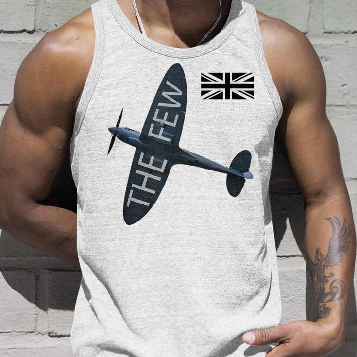 バトルオブブリテン イギリス空軍航空機 スピットファイア The Few War 飛行機 タンクトップ 彼への贈り物