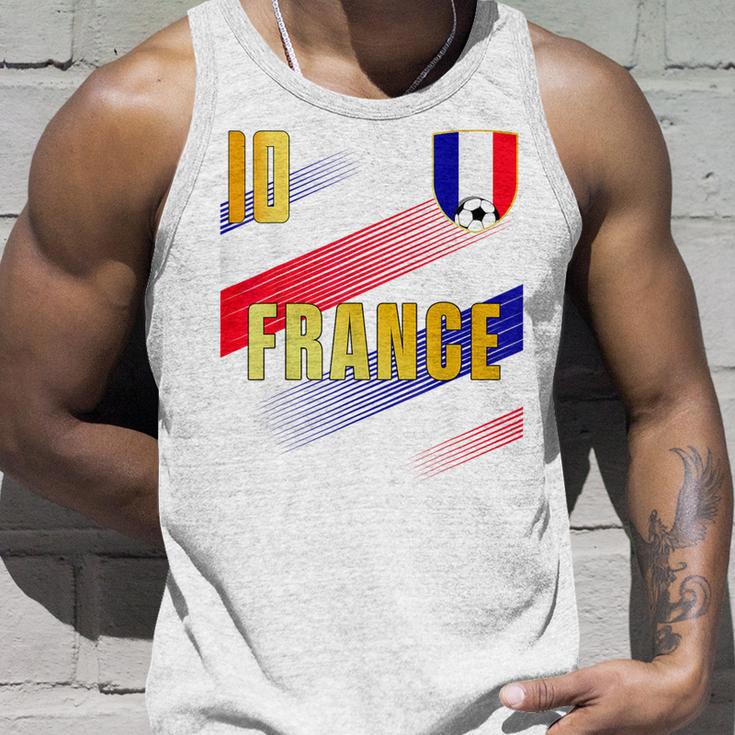 フランス国旗 フランスのプライド愛好家 タンクトップ 彼への贈り物