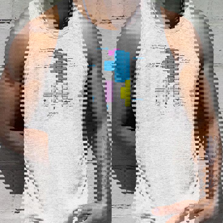 ミニ四駆 ギアイラストプリント タンクトップ 彼への贈り物