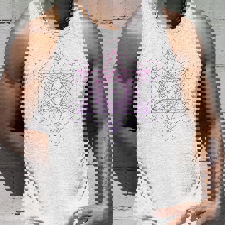 メタトロンキューブ 神聖幾何学 タンクトップ 彼への贈り物