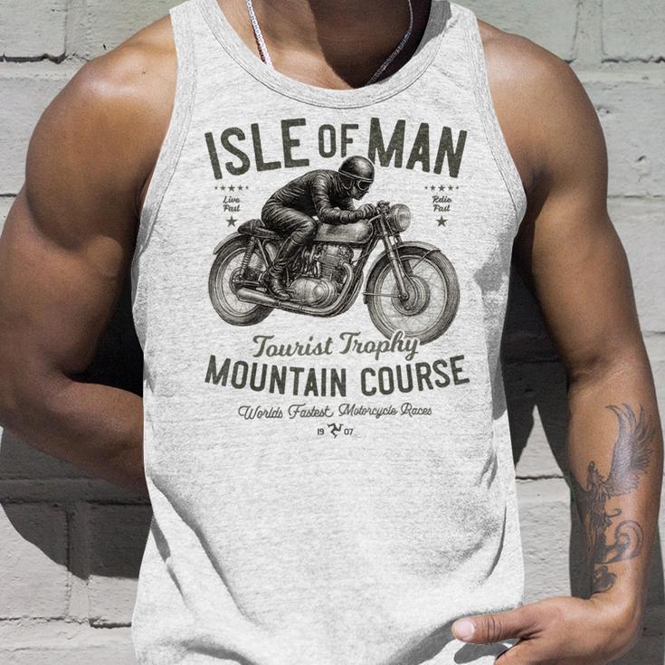 レトロ マン島 Tt レース ヴィンテージ レーシング バイクレース タンクトップ 彼への贈り物