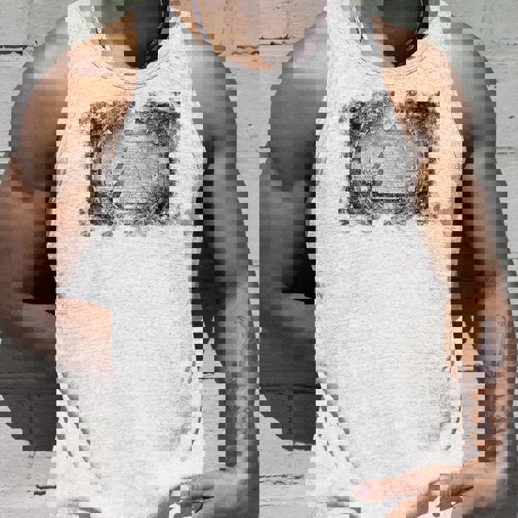 ヴィンテージ イルミナティ オールシーイング アイ ダラー フリーメイソン タンクトップ 彼への贈り物