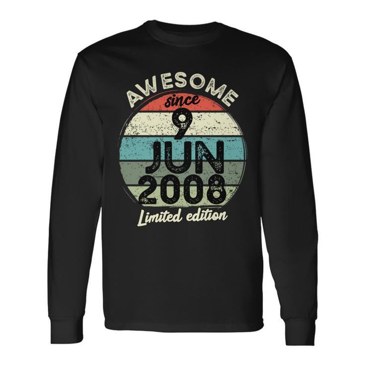 15歳の誕生日 2008年6月9日 15歳の誕生日 長袖tシャツ 長袖Tシャツ